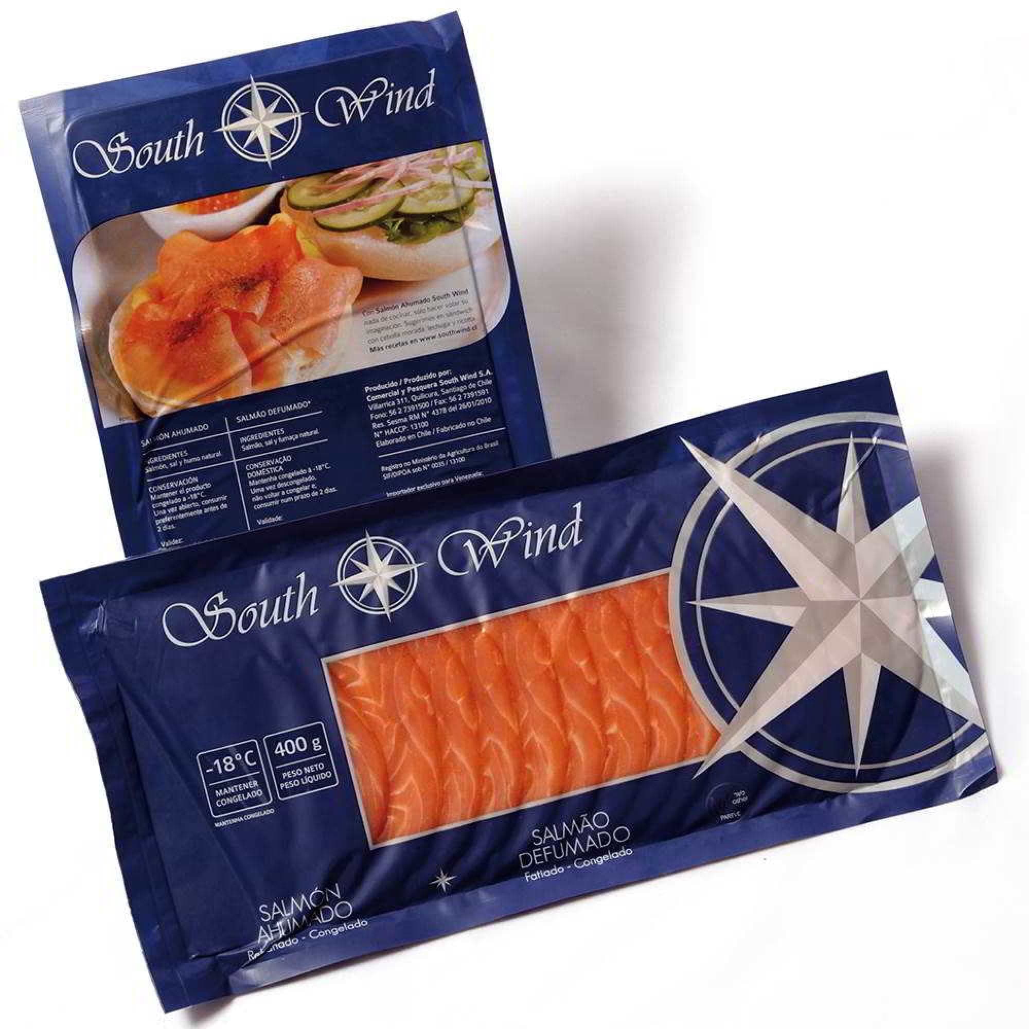 Salmon Ahumado en Laminas, 400 g