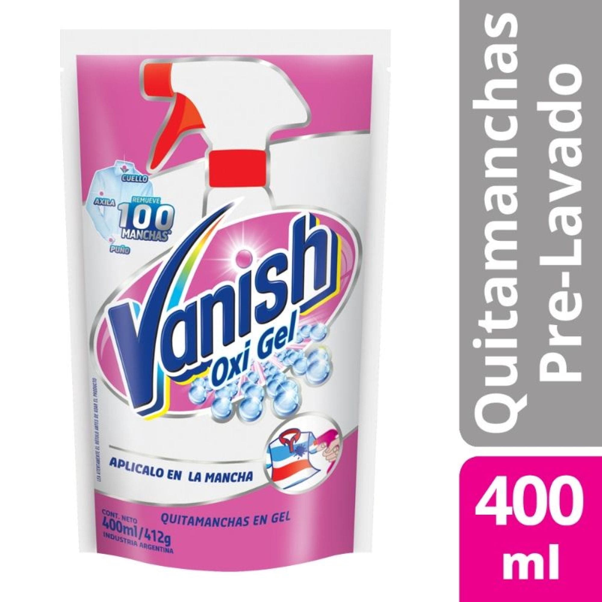 Quitamanchas Gel Prelavado Doypack, 400 ml