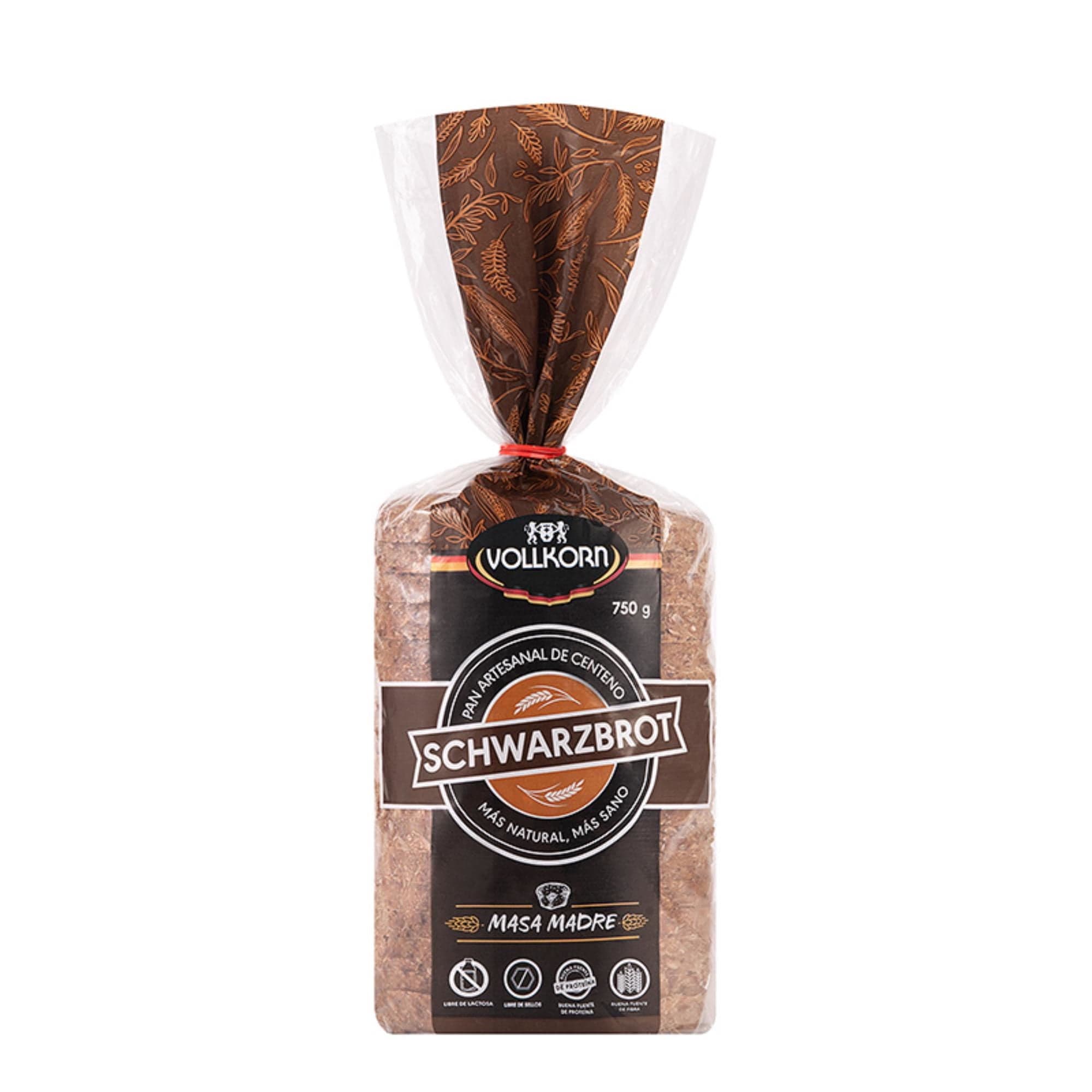 Pan De Molde Integral Schwartzbrot