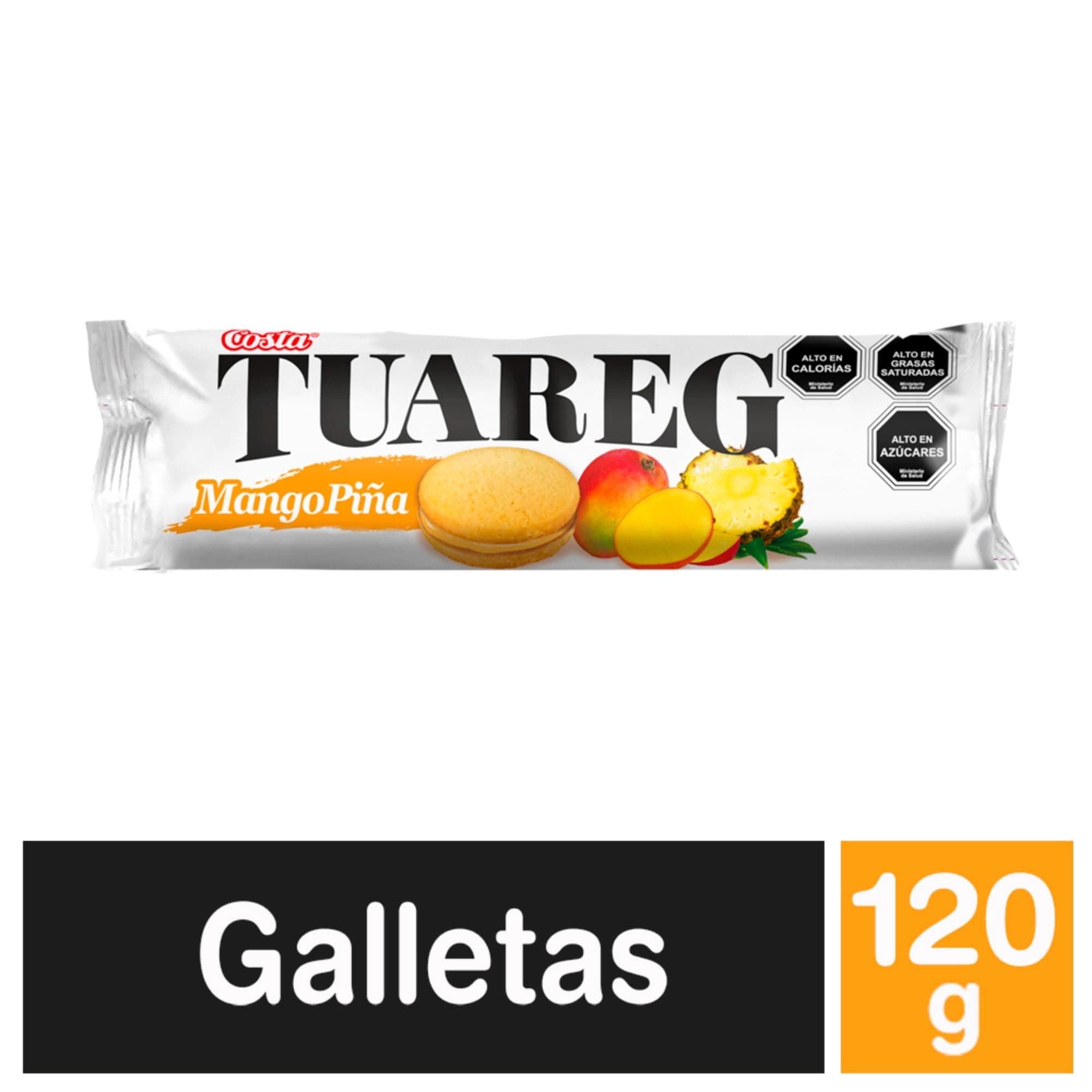 Galleta Tuareg Mango Pina, 120 g