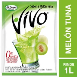 Jugo En Polvo Sabor Melon Tuna Sobre, 7 g