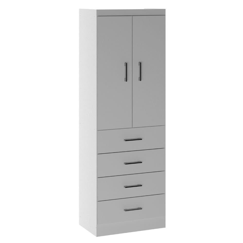 Closet Exit 2 Puertas 4 Cajones Blanco